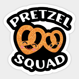 Pretzel Squad | Funny Pretzel oktoberfest Pretzel Lover Gift Sticker